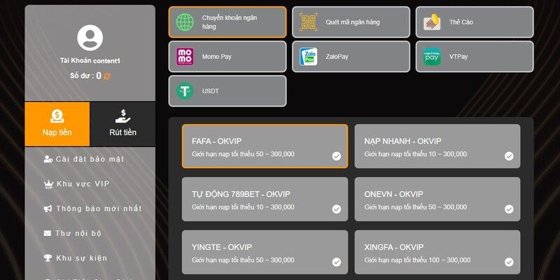 Cập nhật các thông tin quan trọng khi nạp tiền 8KBET tại nhà 