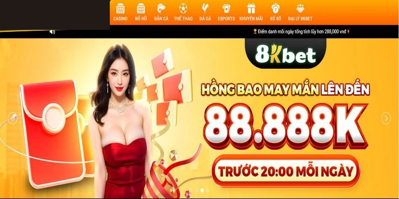 Truy cập nhà cái 8KBET để thực hiện nạp tiền hiệu quả nhất 